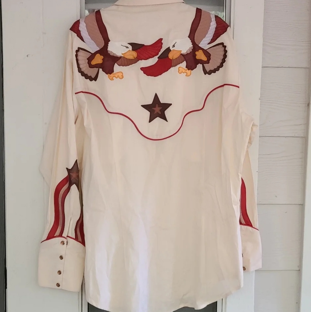 70s vintage pearl snap